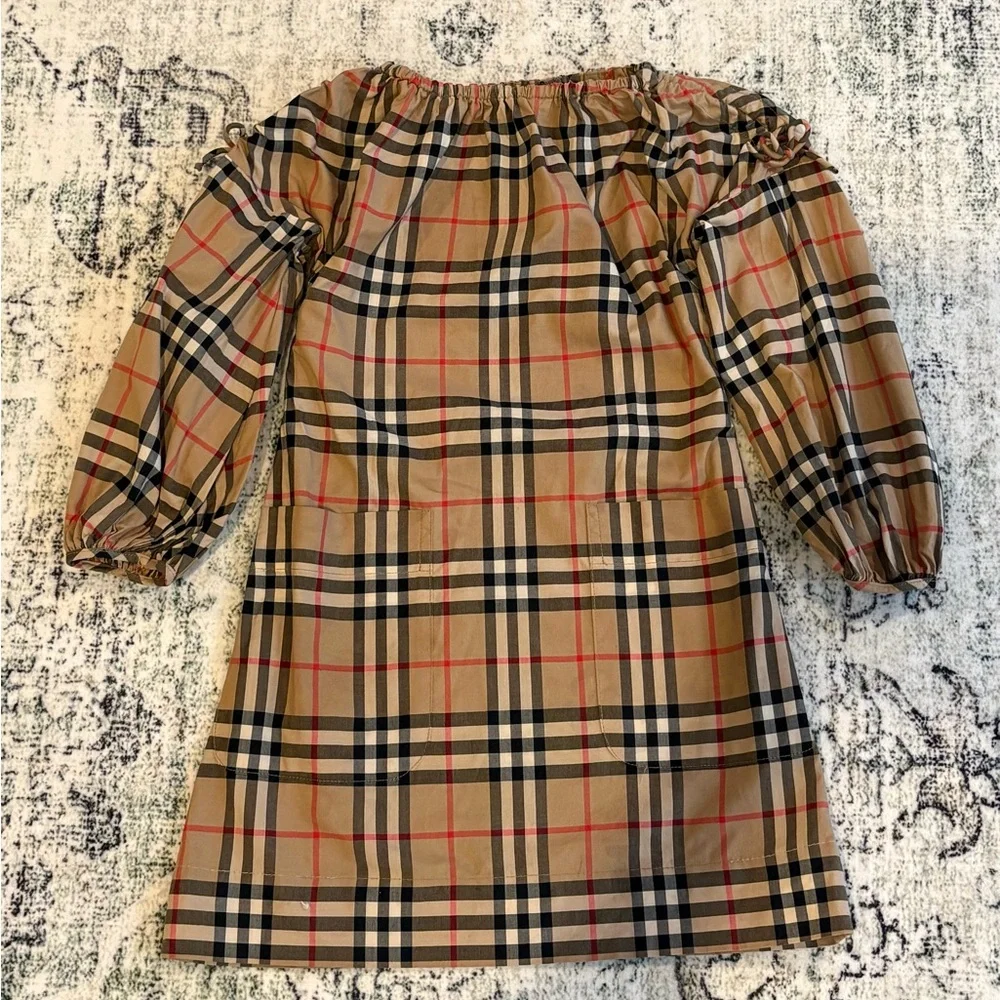 Burberry girls nova check dress 6y nwot - Picture 1 of 4